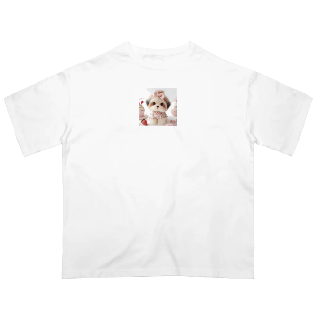 koumeiのかわいい子犬 Oversized T-Shirt