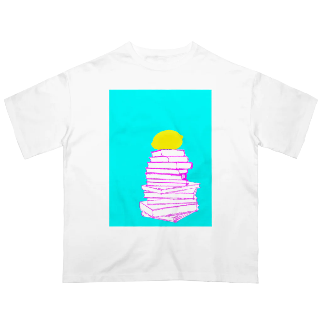 shi-chi Labo graph(詩一）のLemon オーバーサイズTシャツ