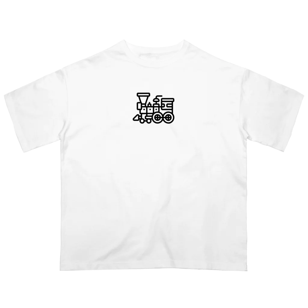 kouyou0625の機関車グッズ オーバーサイズTシャツ