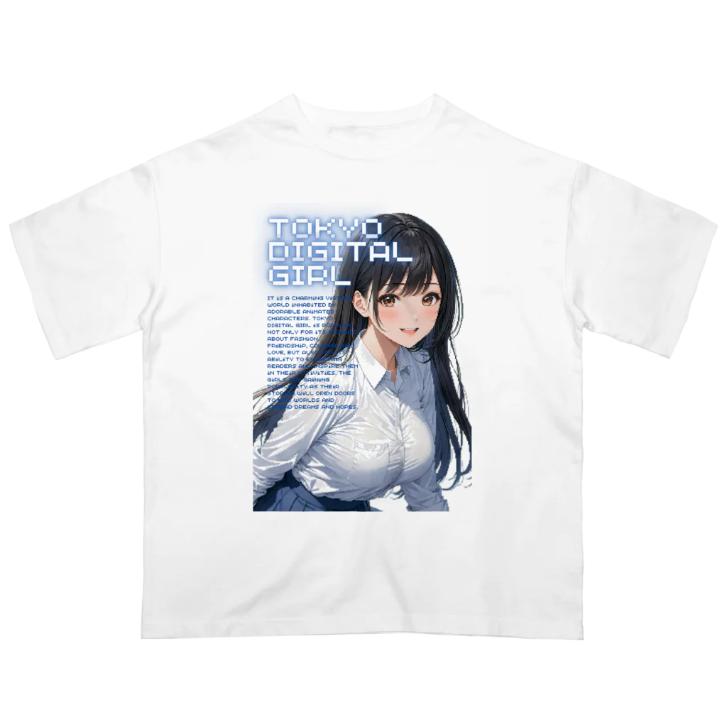 TOKYO DIGITAL GIRLのTOKYO DIGITAL GIRL 03 Oversized T-Shirt