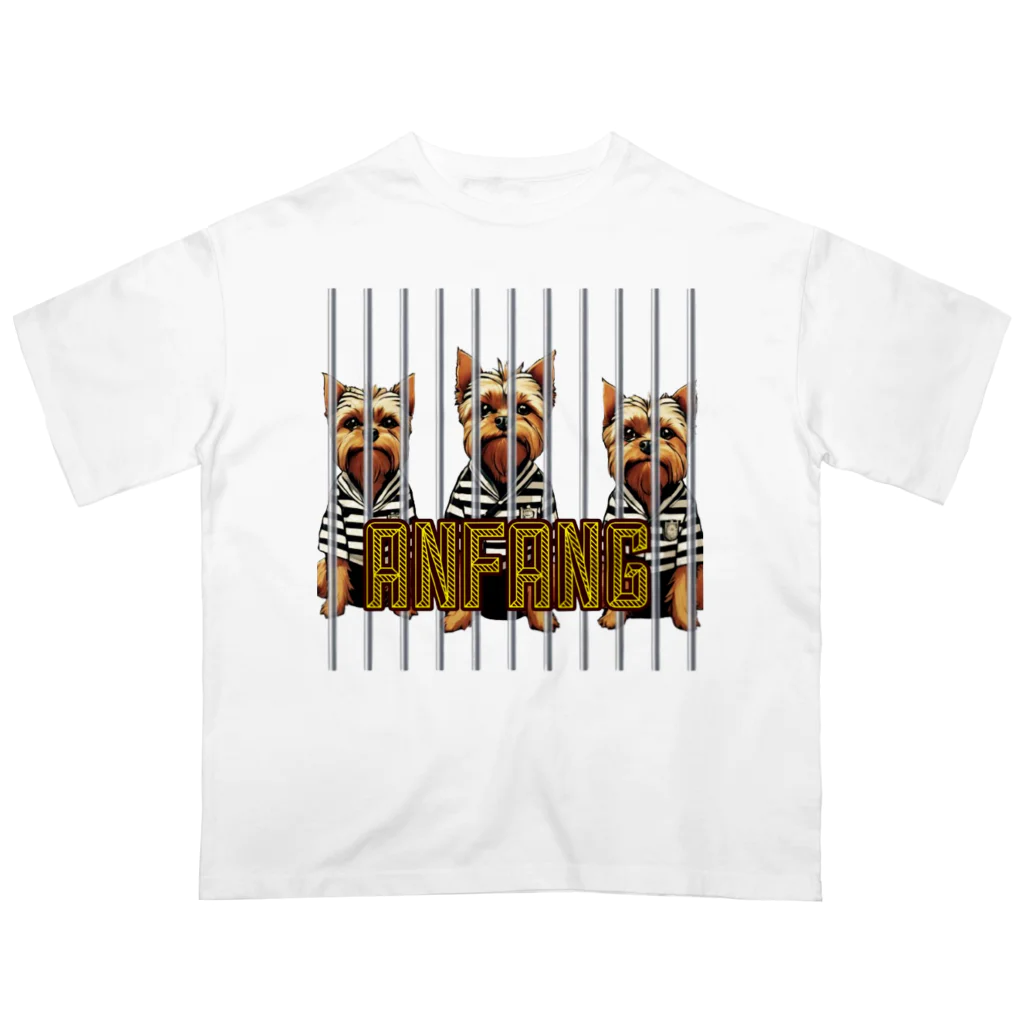 ANFANG のANFANG PRISON YORKIE Oversized T-Shirt