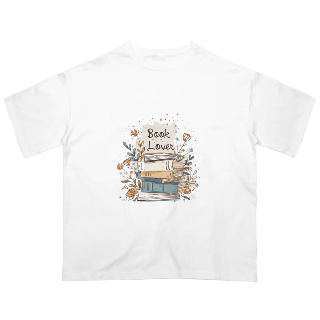 Chi3のBook Lover オーバーサイズTシャツ