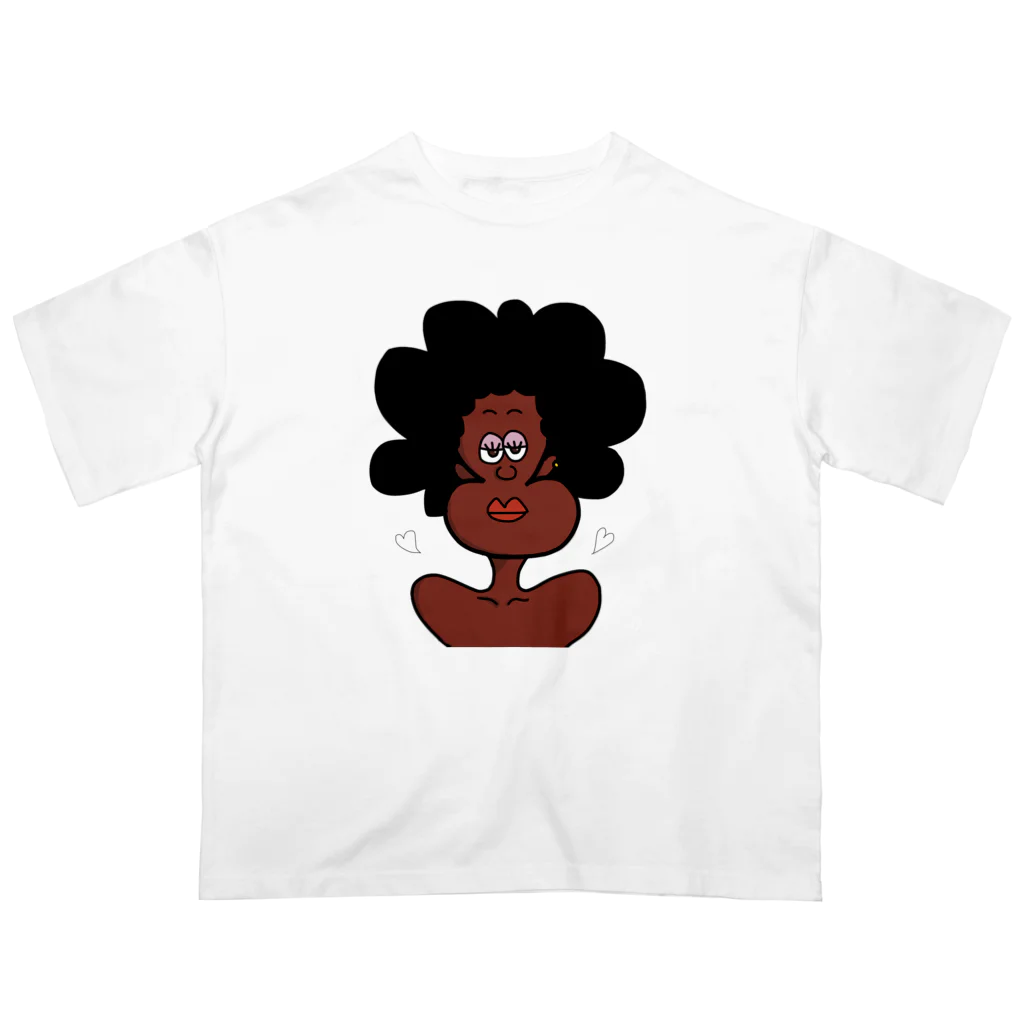 かえでのBlackWoman Oversized T-Shirt