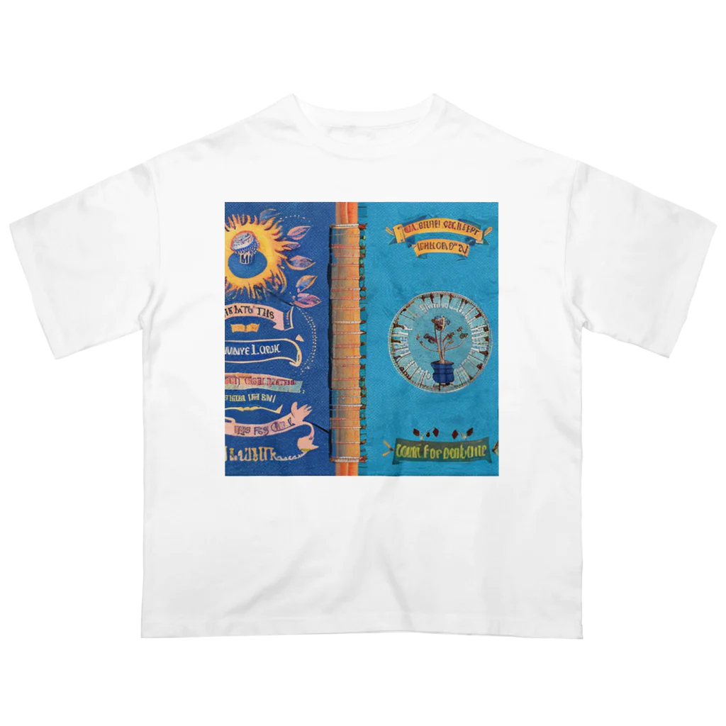 positive_poem05の名言集の表裏 Oversized T-Shirt