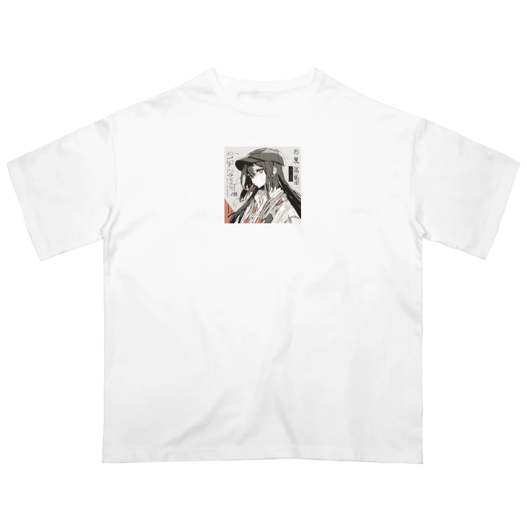 d-design-labの探偵少女 オーバーサイズTシャツ