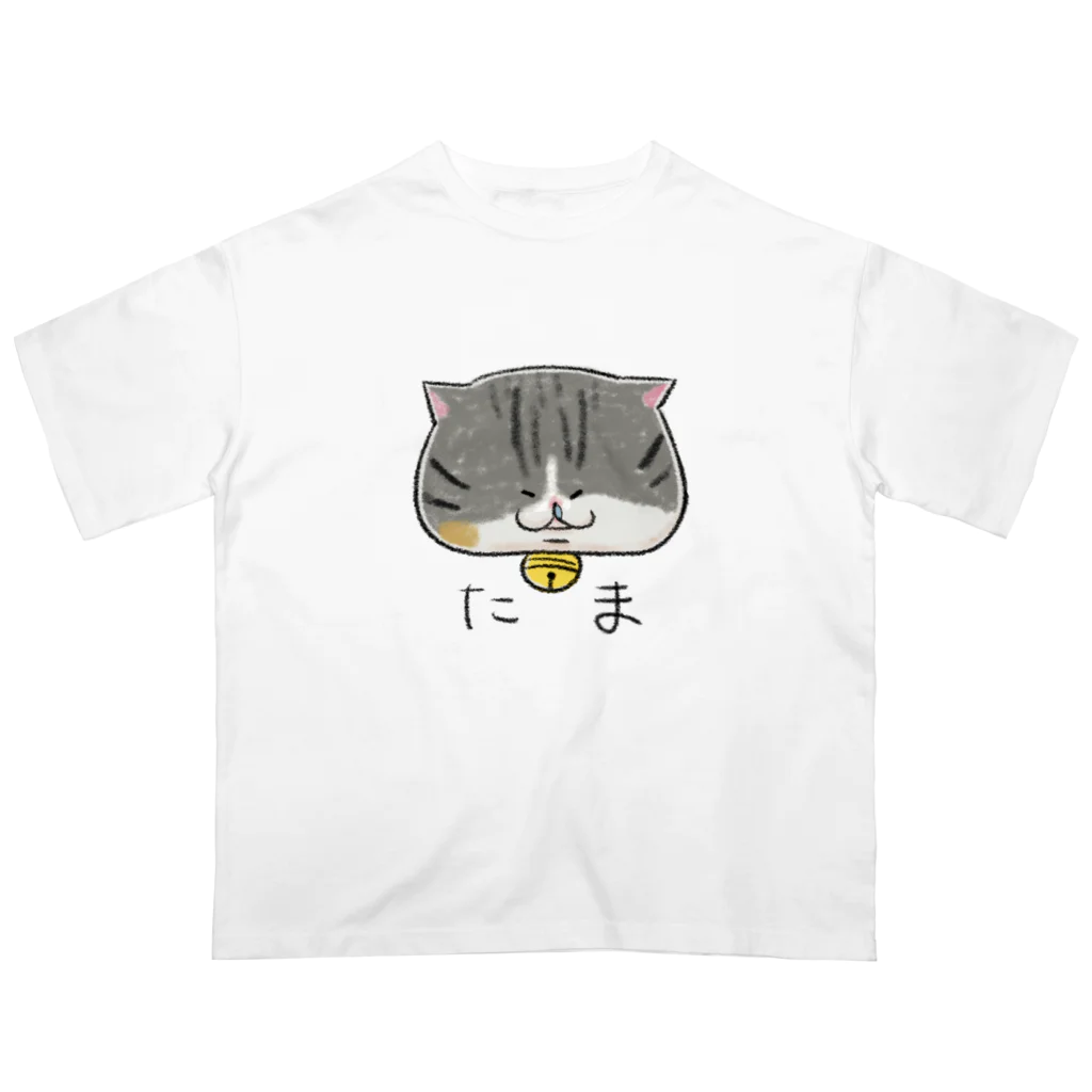猫のミケランジェロのねこちゃんTシャツ オーバーサイズTシャツ