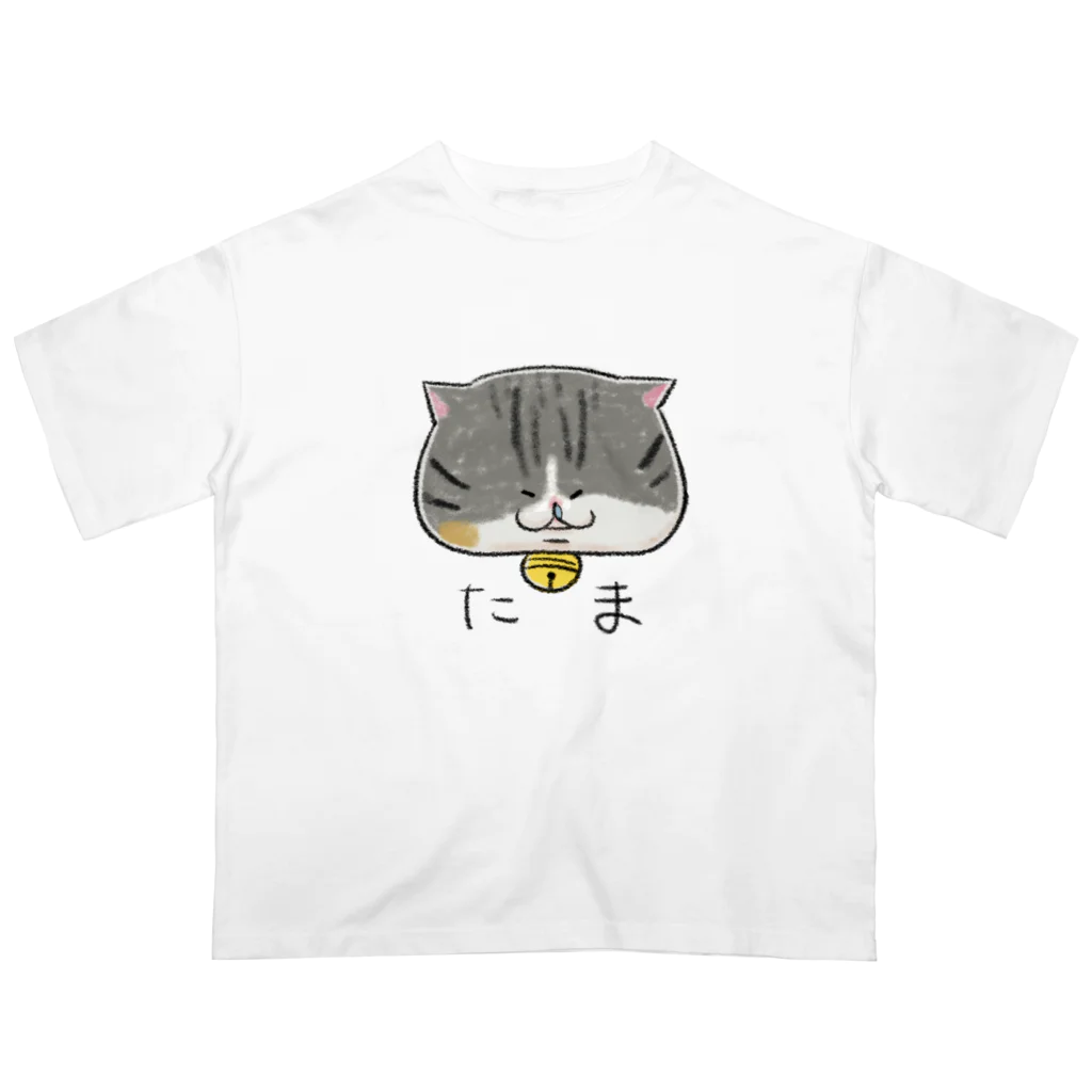 猫のミケランジェロのねこちゃんTシャツ Oversized T-Shirt