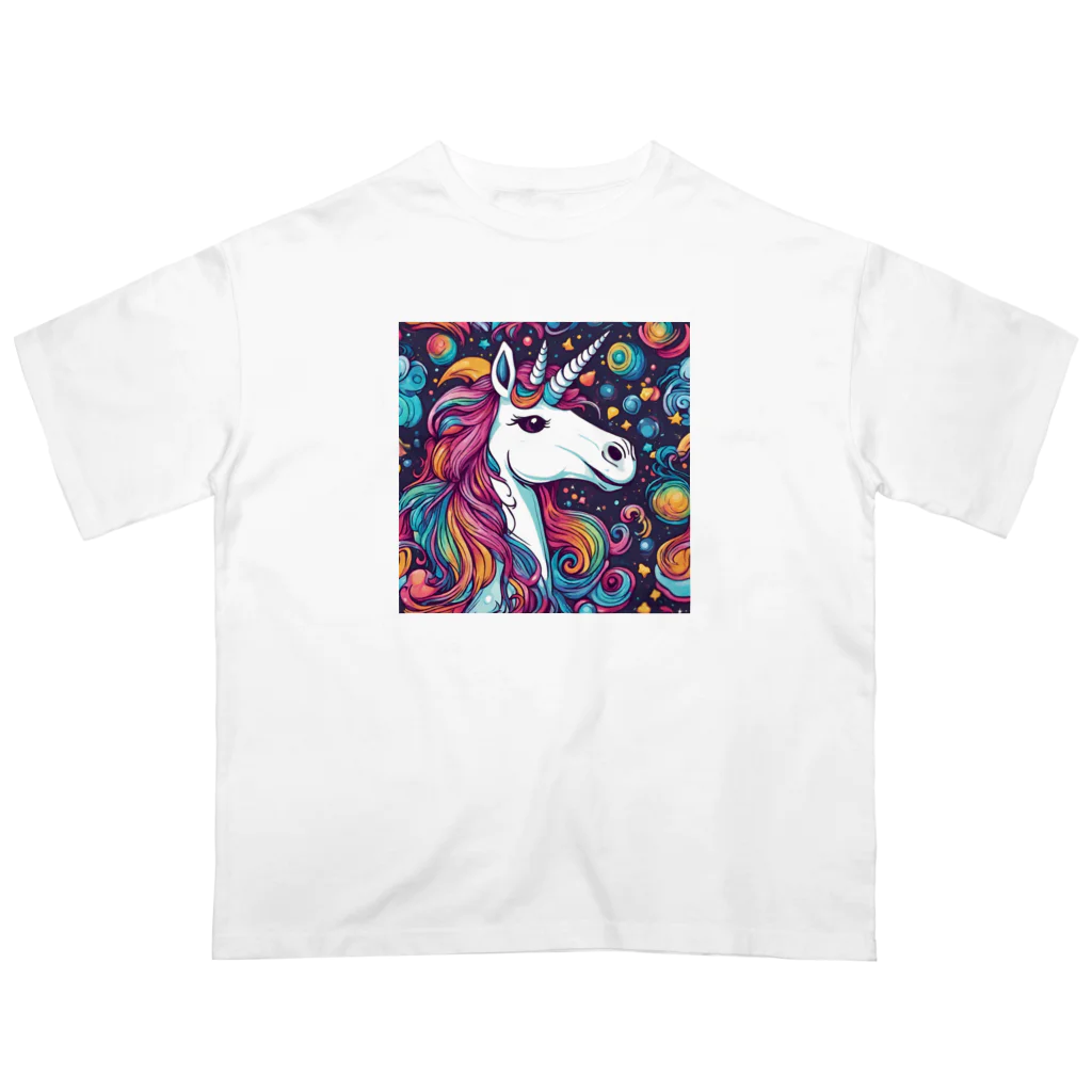 Liberaの夢叶うユニコーン2🦄 Oversized T-Shirt