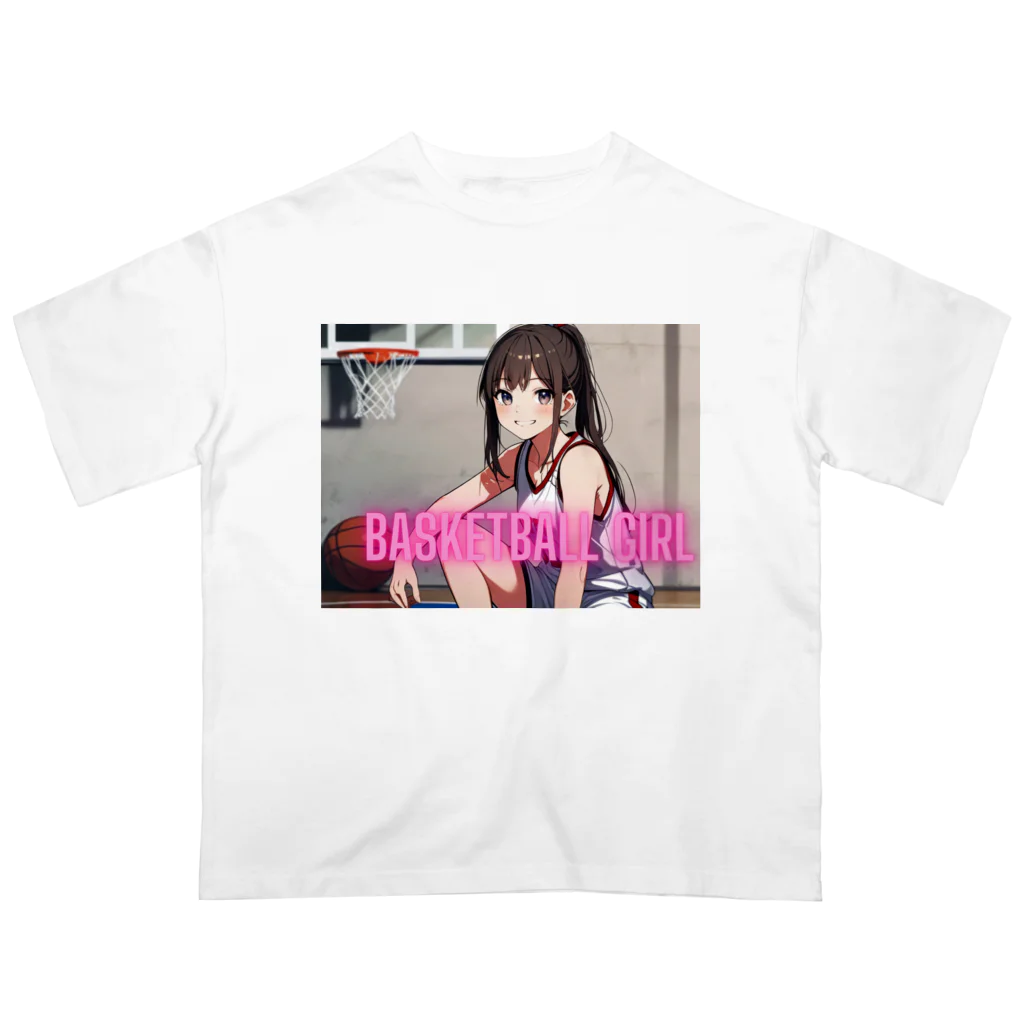 HokutoKenのバスケガール！ Oversized T-Shirt