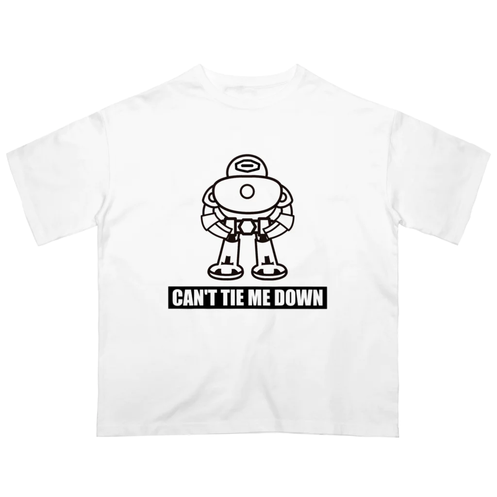 Robot_Pro-Wrestling_Dekinnokaのロボットプロレス　サアガ (Saaga) オーバーサイズTシャツ