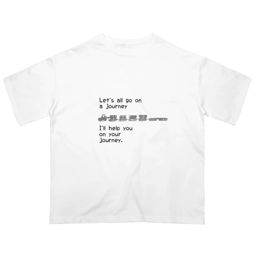 kenryo ai☆の冒険の手助け オーバーサイズTシャツ