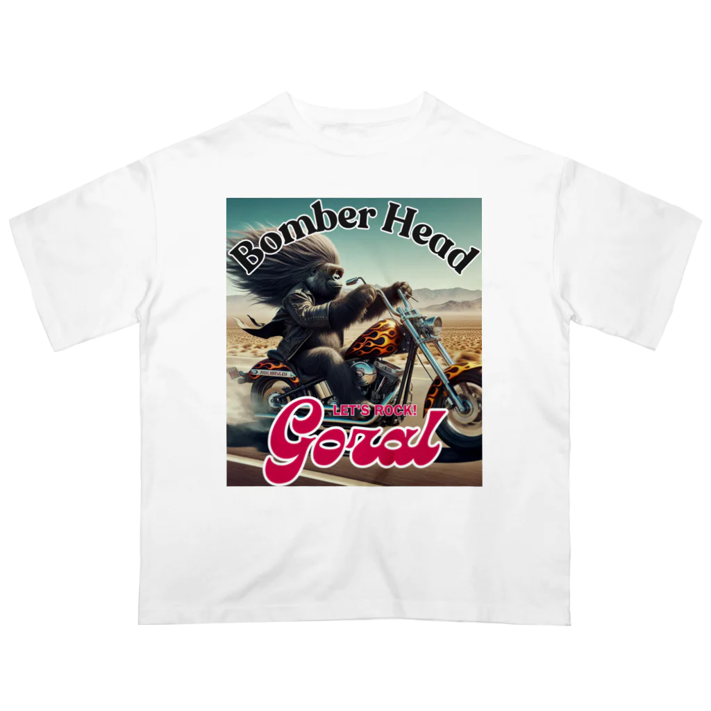 Donky Goriのボンバーヘッド1 オーバーサイズTシャツ