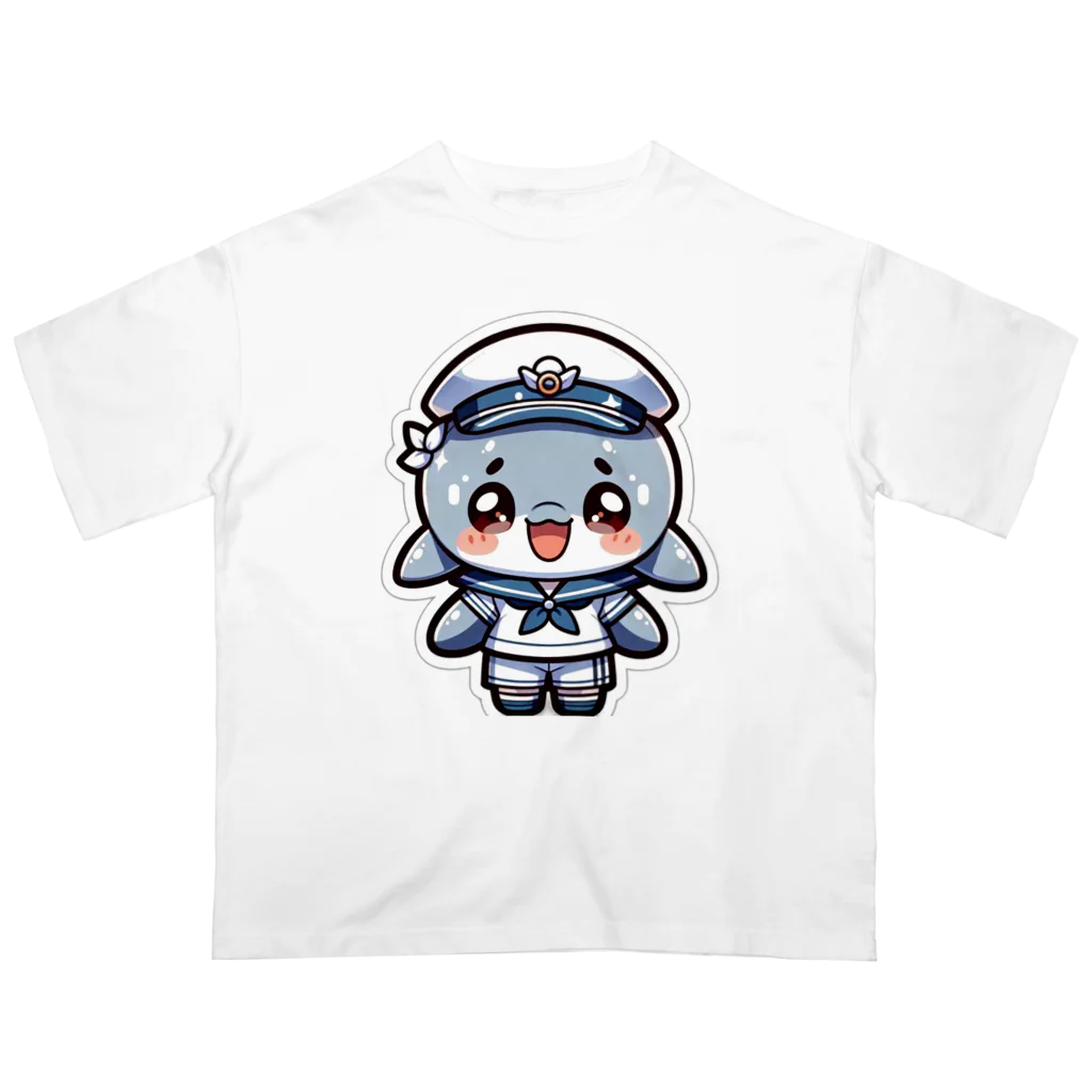 れいの笑う水兵イルカの航海 Oversized T-Shirt