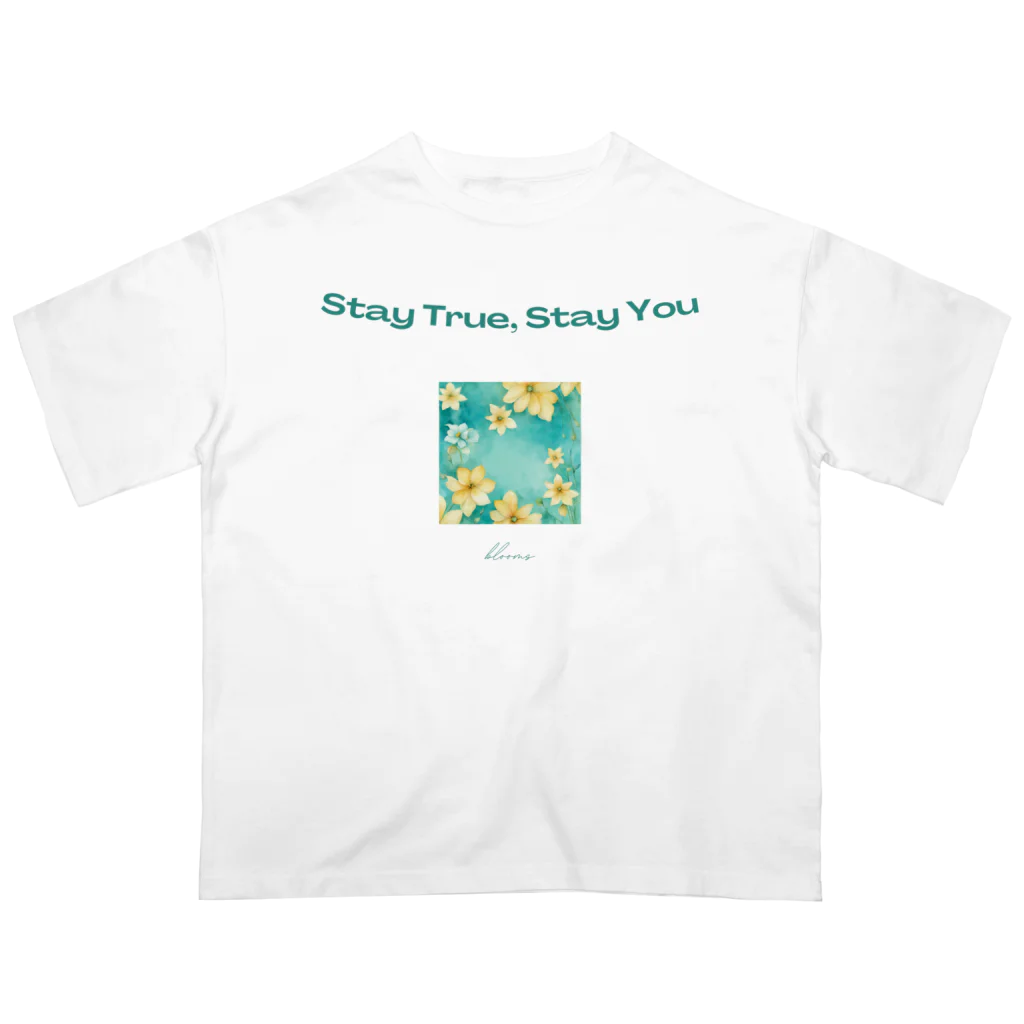 evening-fiveのStay True, Stay You 001 Oversized T-Shirt