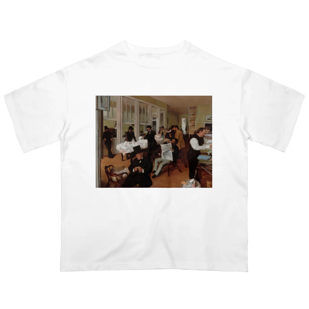 世界美術商店のニューオーリンズの綿花取引所 / A Cotton Office in New Orleans Oversized T-Shirt