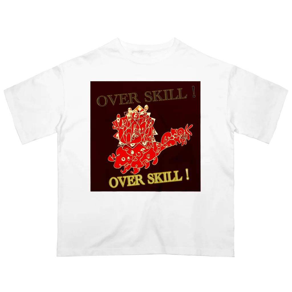 エネハピる〜🫧✨のOVER SKILL!  Oversized T-Shirt