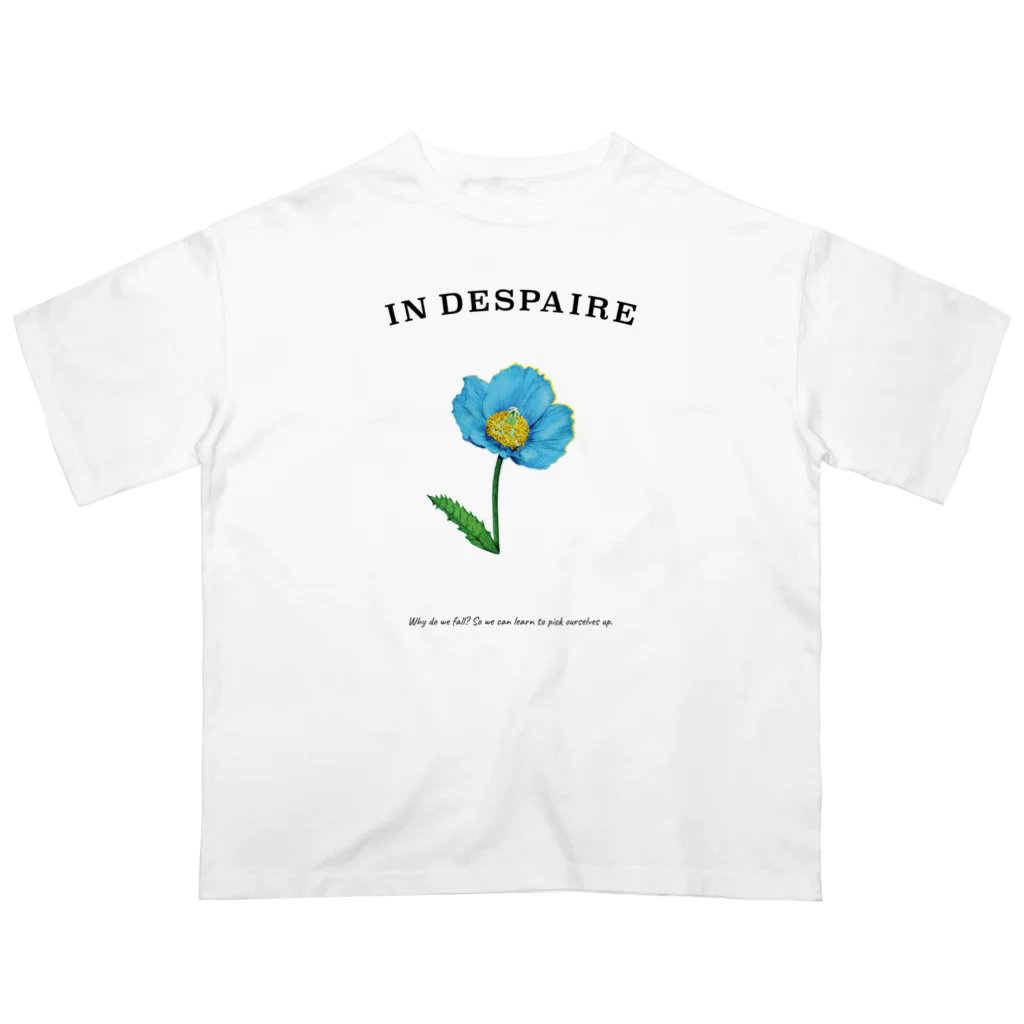 MAiのHimalayan blue poppy オーバーサイズTシャツ