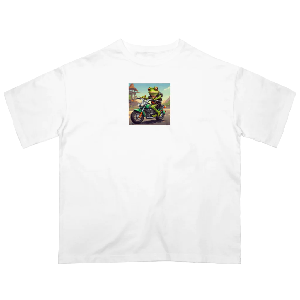 二宮大輔のカエルライダー4兄弟　長男　マッテオ オーバーサイズTシャツ