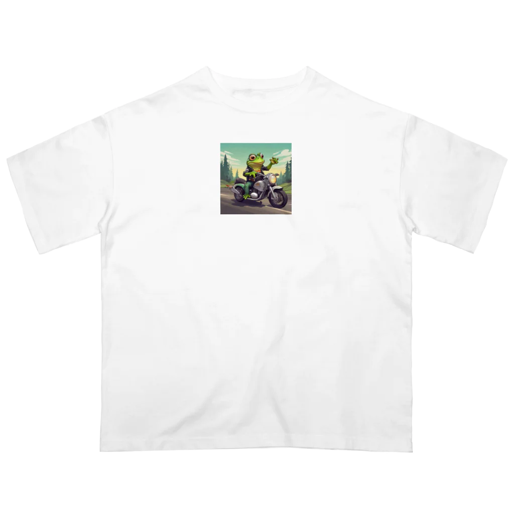 二宮大輔のカエルライダー4兄弟　3男　パオロ Oversized T-Shirt