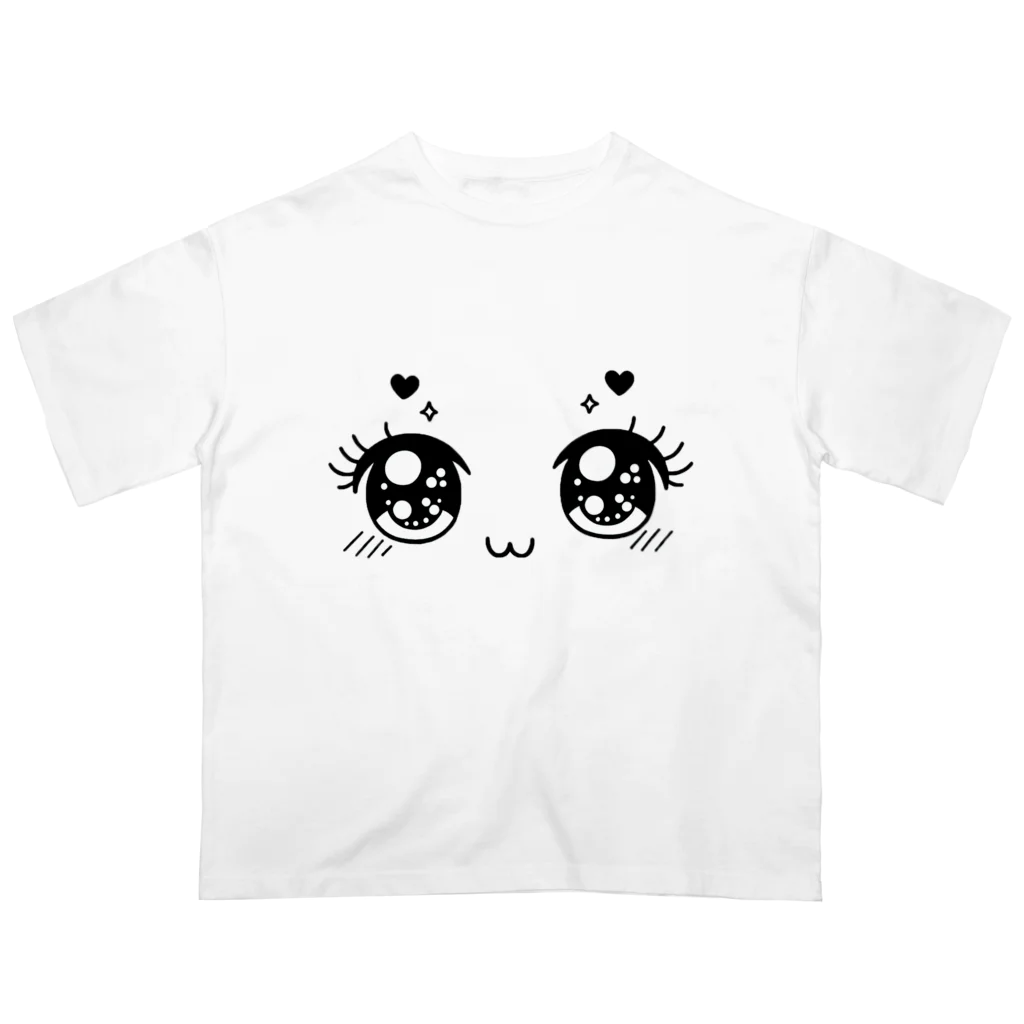 yielanggo007の可愛い瞳 オーバーサイズTシャツ