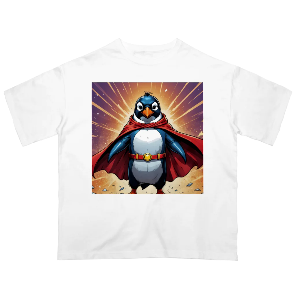 pen.のペンギンのヒーロー登場！ Oversized T-Shirt