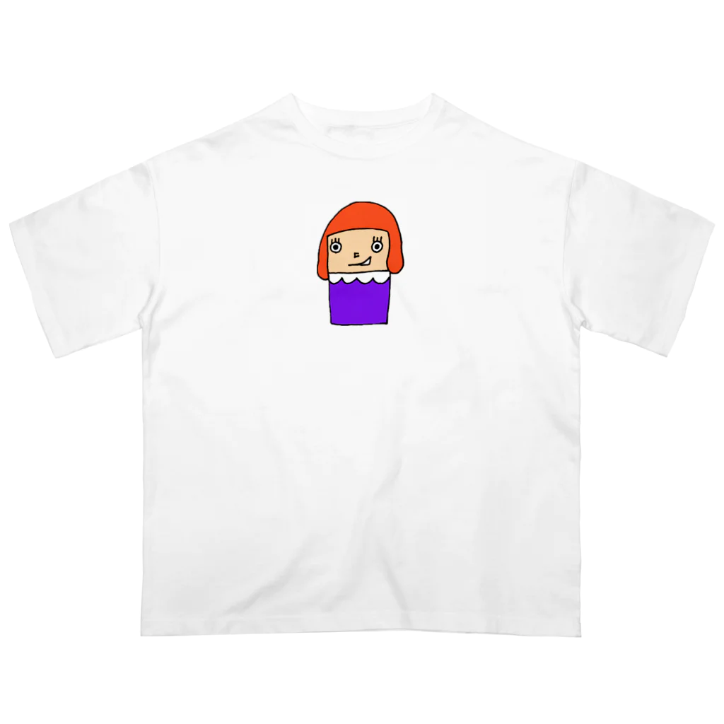 sooomaxの四角いちゃん オーバーサイズTシャツ