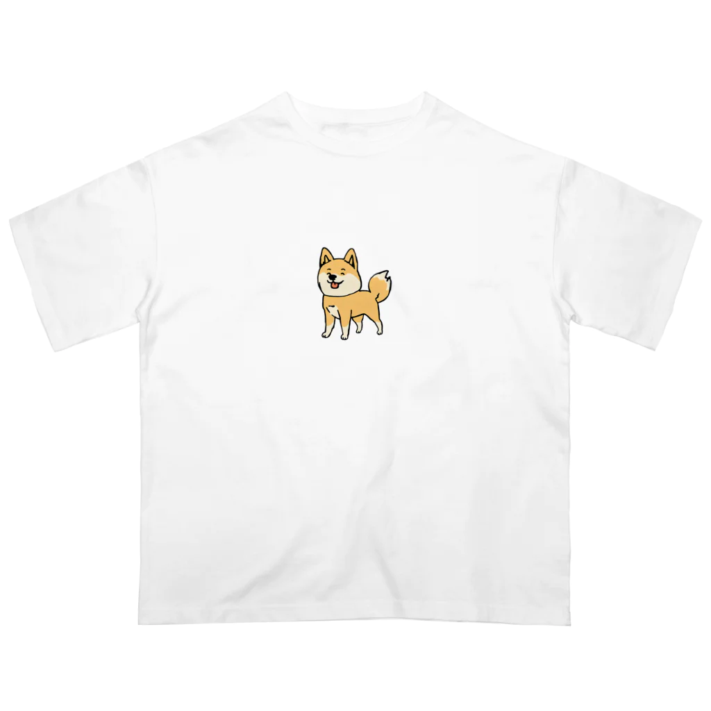 slowlifecreateの柴犬の「しば」 Oversized T-Shirt