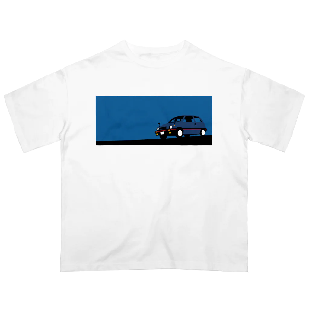 キャのシティなクルマ Oversized T-Shirt