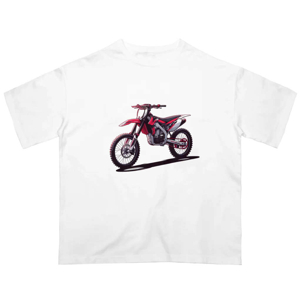 Bikers' Galleryのオフロードバイク デザイン モトクロス  Oversized T-Shirt