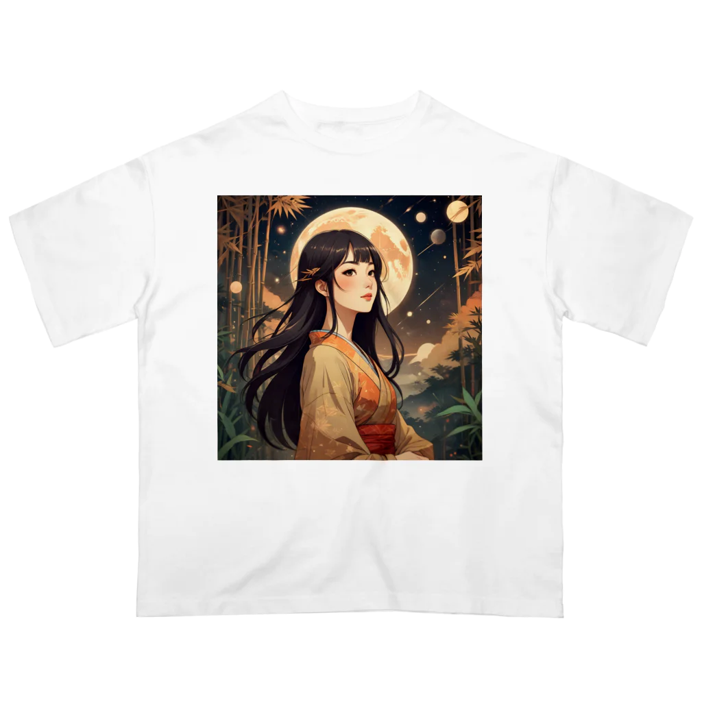 AI Fantasy Art ShopのKAGUYA② Oversized T-Shirt