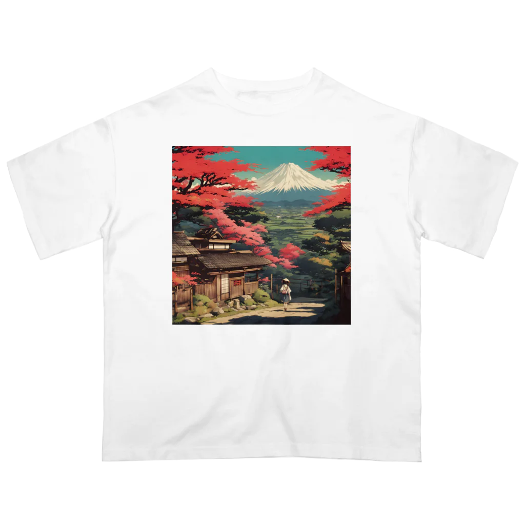 sonoyonの和風景グッズ Oversized T-Shirt