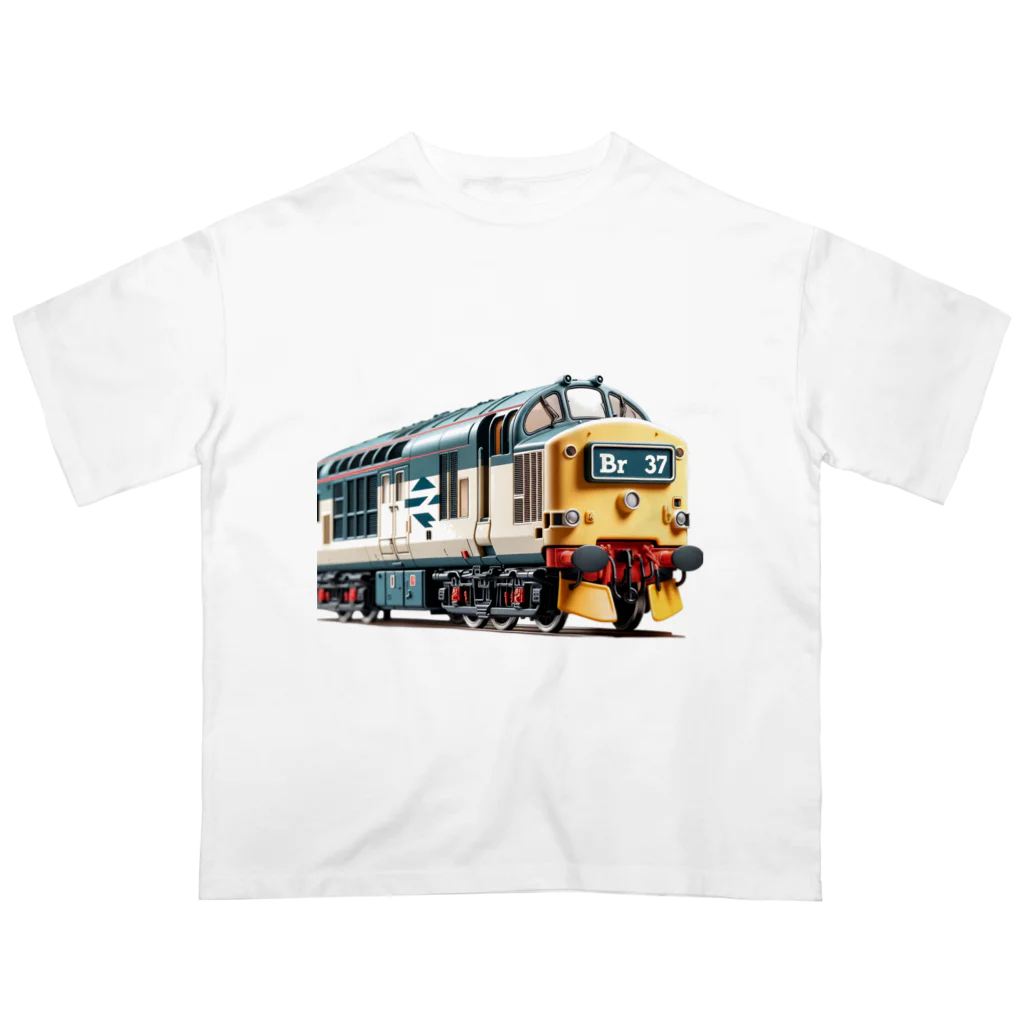 チェリモヤの鉄道模型 04 オーバーサイズTシャツ