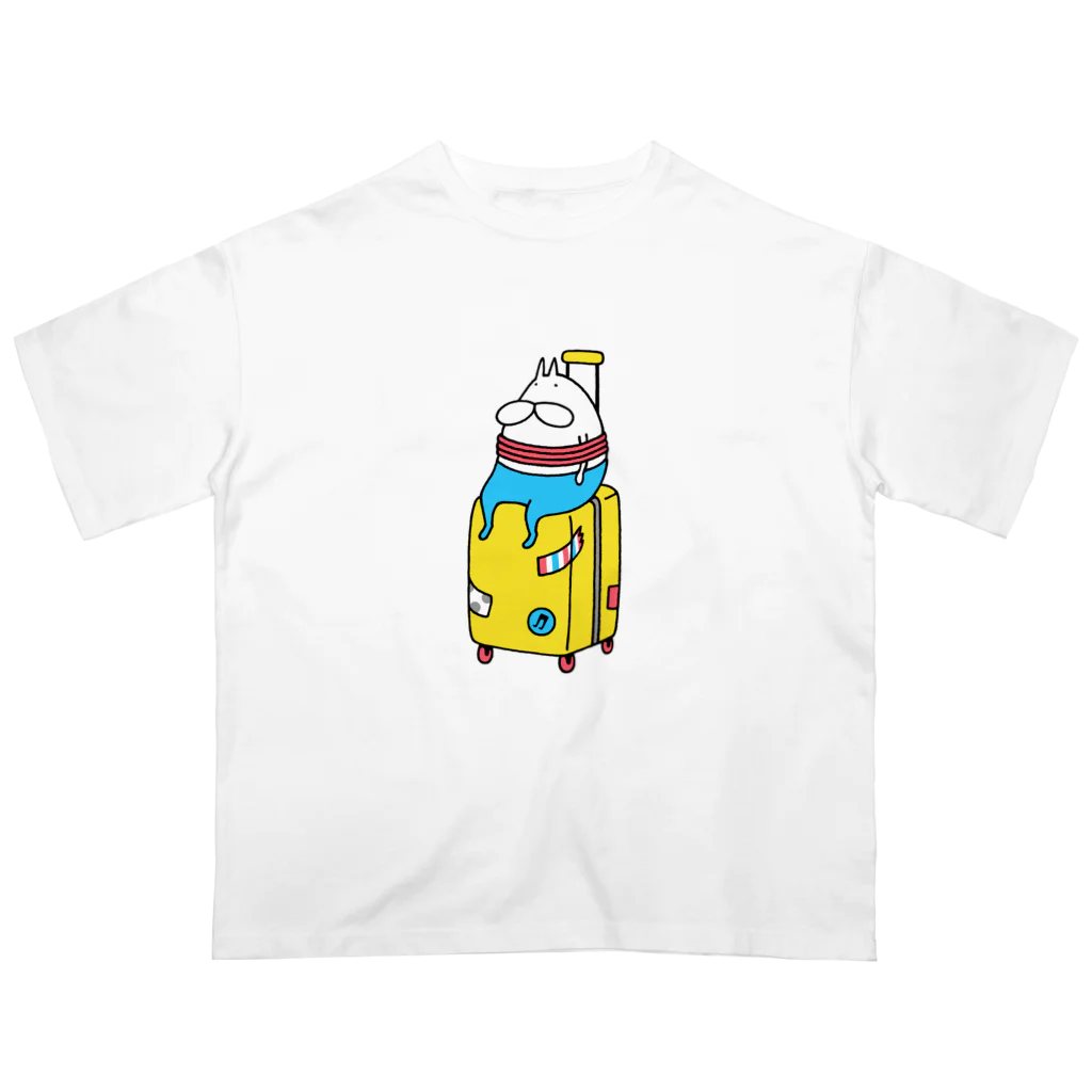 くらきち ONLINE SHOPのねこタイツと旅に出る Oversized T-Shirt