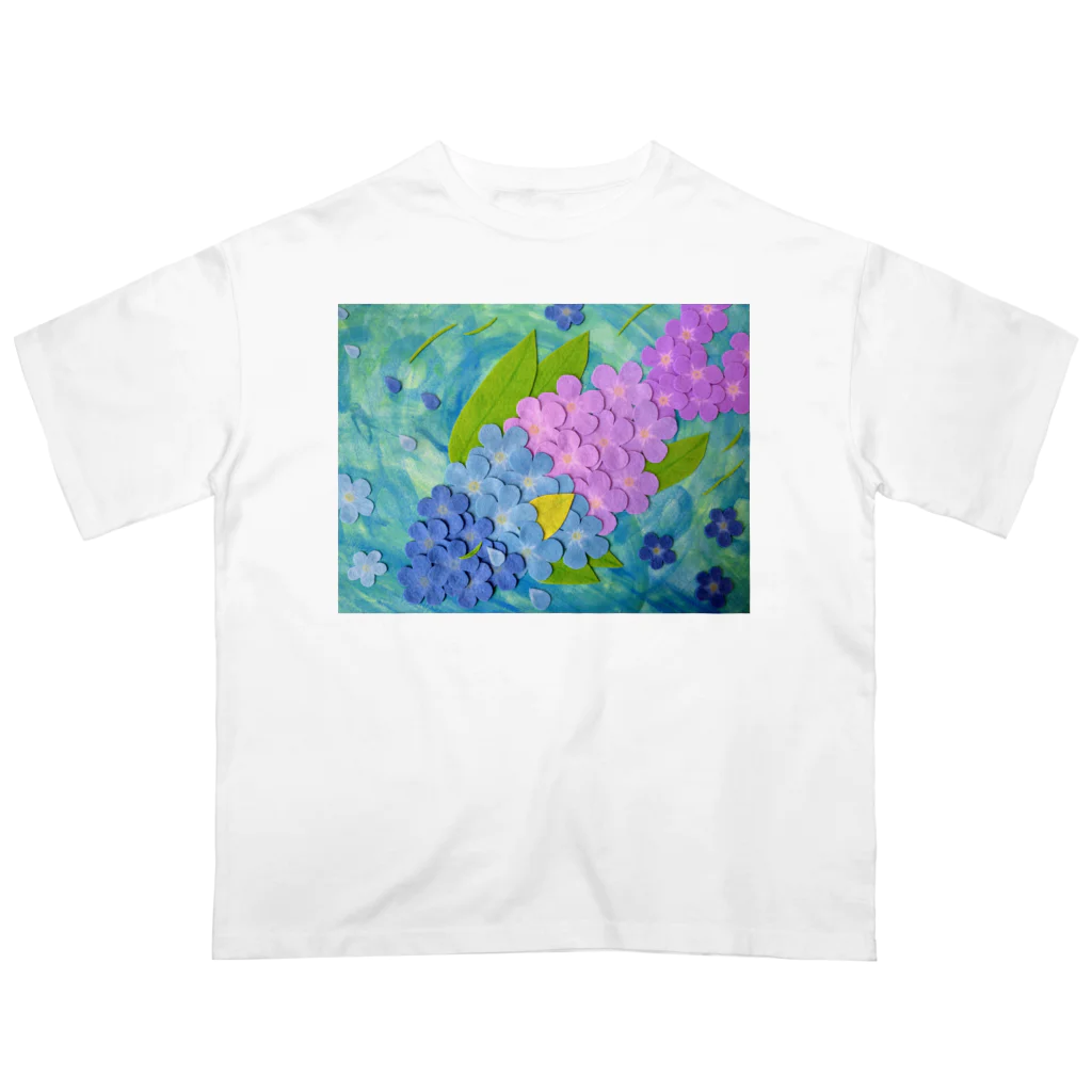 つぎの勿忘草　ワスレナグサ Oversized T-Shirt