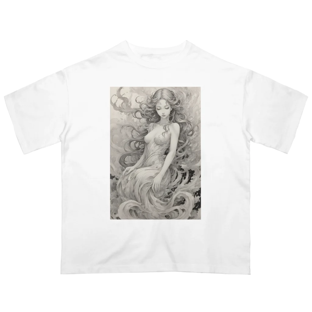 AI Fantasy Art Shopの【限定商品】Chaos⑧ オーバーサイズTシャツ