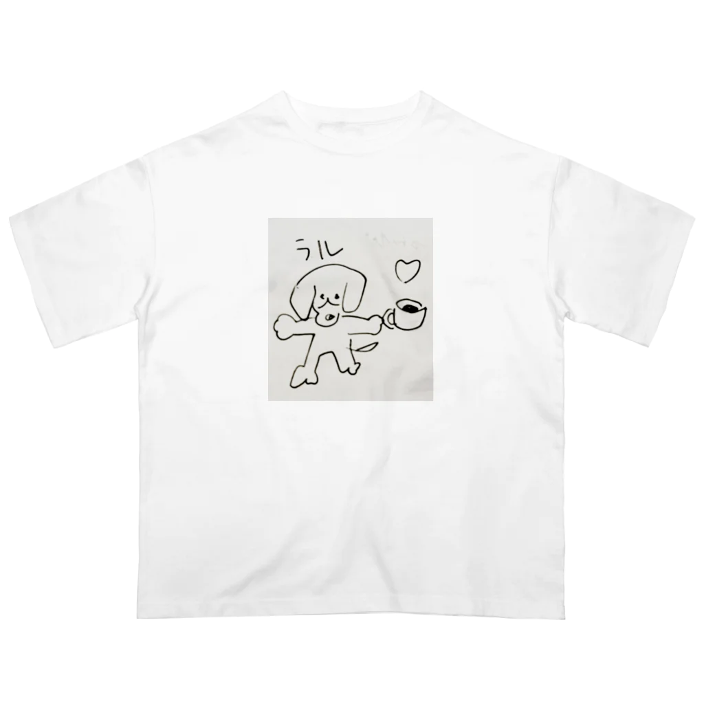 立川沙紀とフルーティーpuppiesのラル オーバーサイズTシャツ