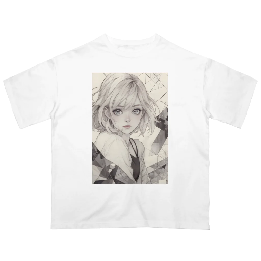 AI Fantasy Art ShopのCollapse③ Oversized T-Shirt