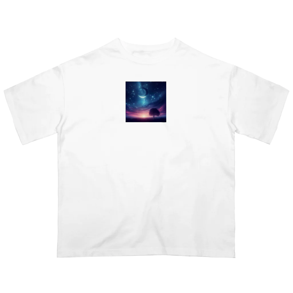 cocoraion1524の星空 オーバーサイズTシャツ