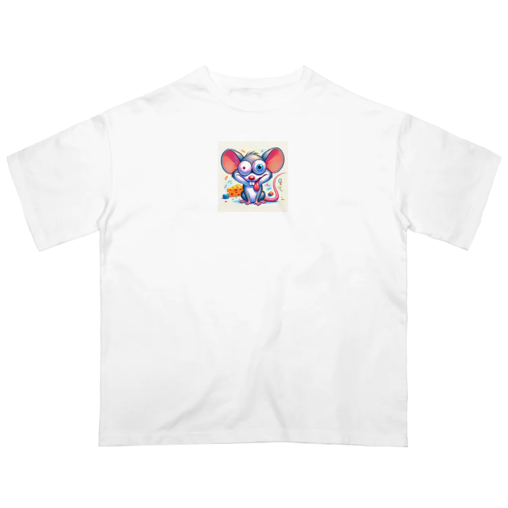 funny-itemsのパニックマウス オーバーサイズTシャツ