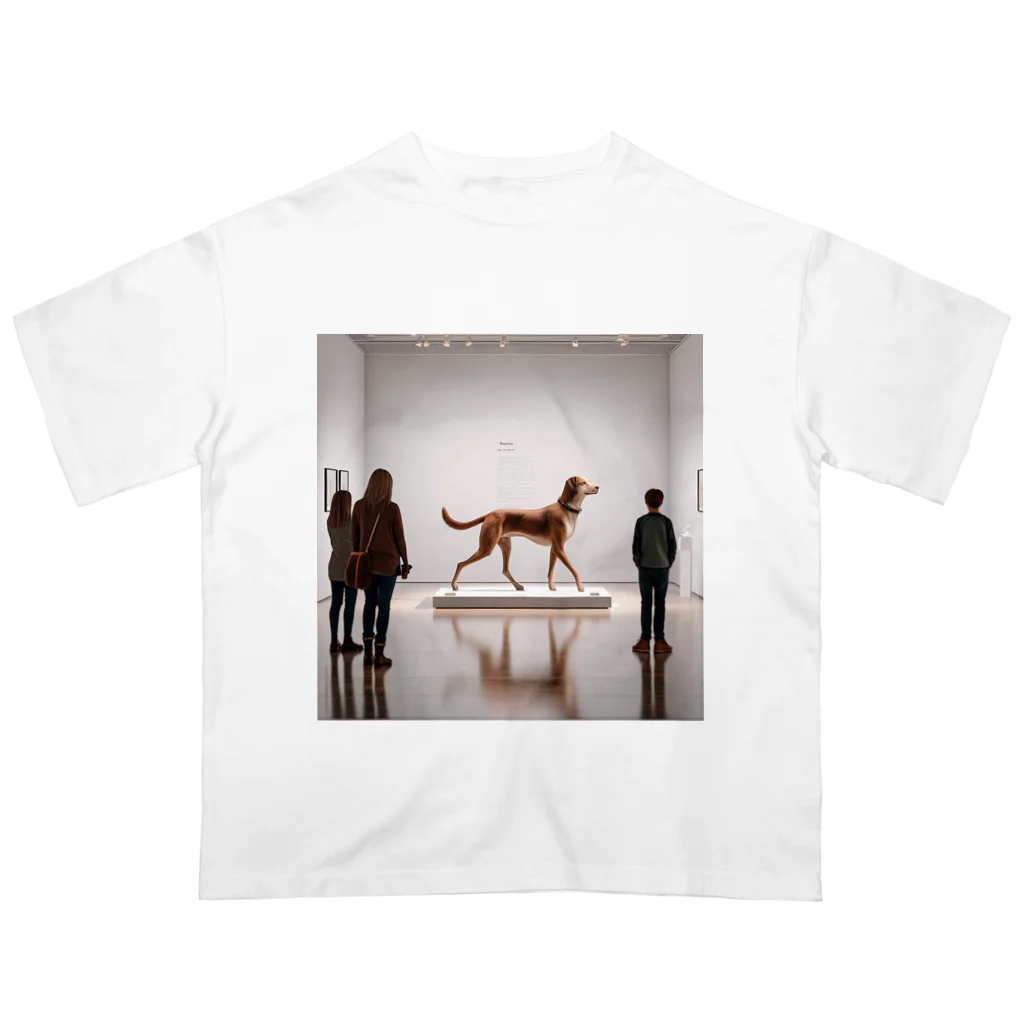 平野愛理の展示犬 Oversized T-Shirt