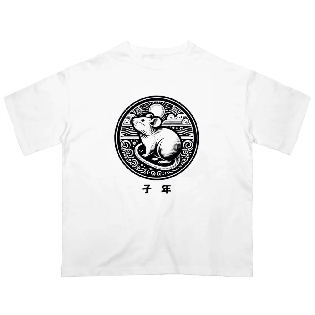 keystoneの子年 オーバーサイズTシャツ