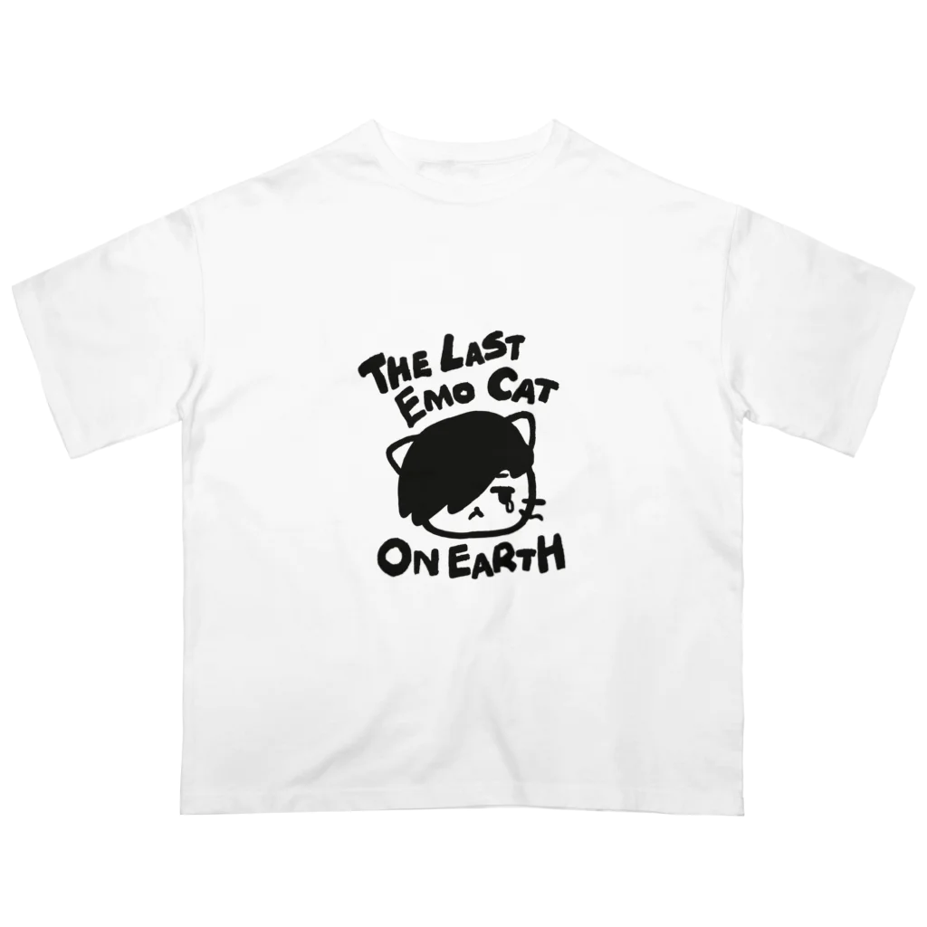 佐倉太太のエモいねこ Oversized T-Shirt