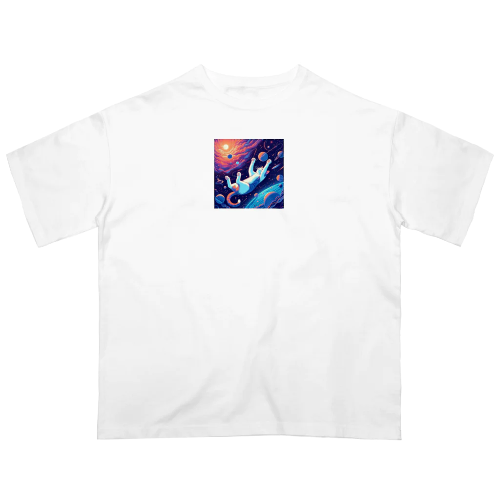 ソルブラインの星と遊ぶ「レイチャ」 Oversized T-Shirt