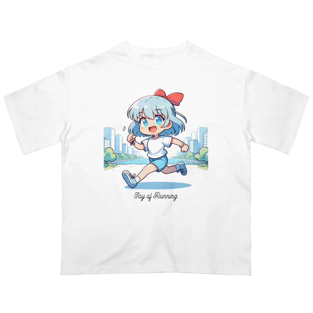 チェリモヤのゆるラン女子 02 オーバーサイズTシャツ