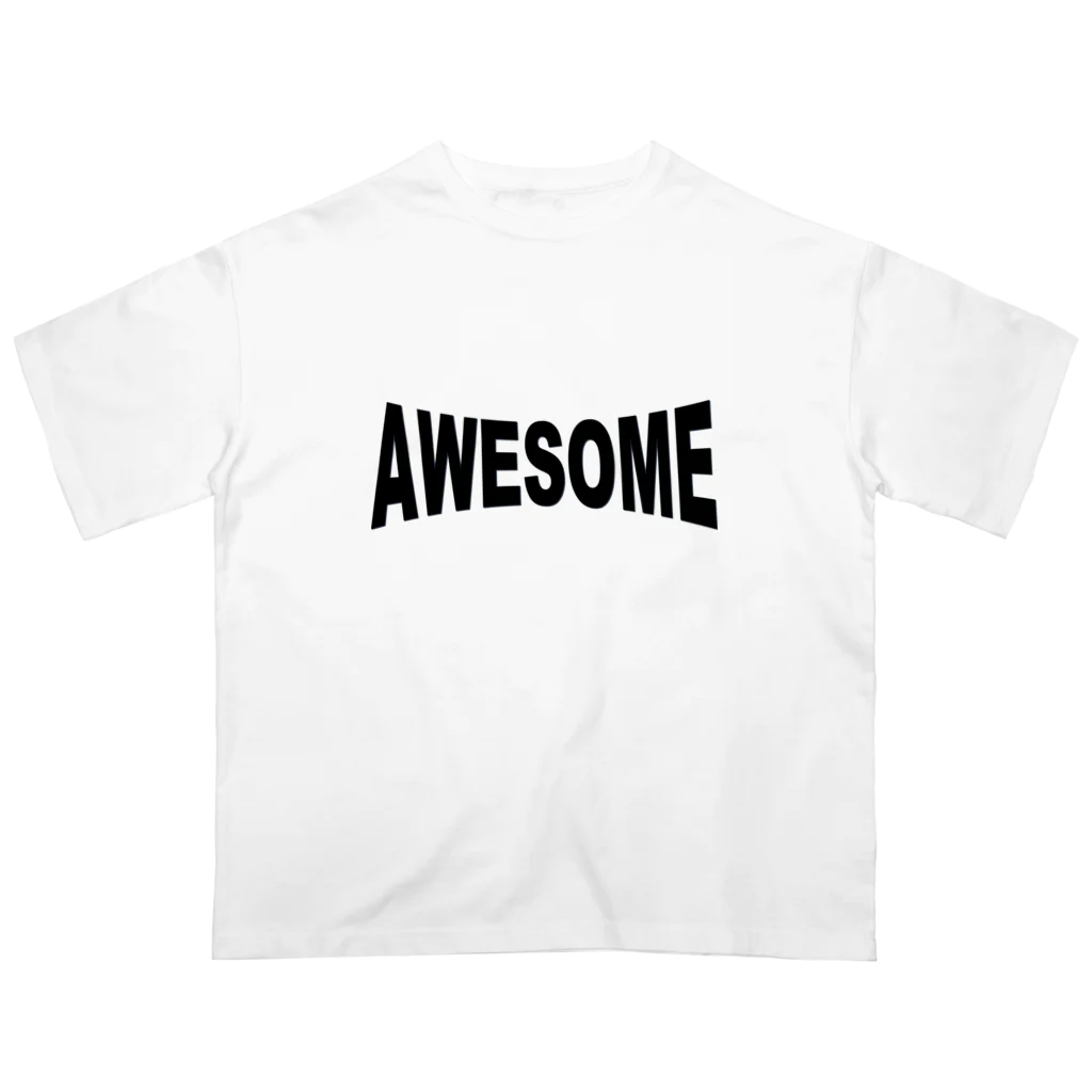 AwagoModeのAWESOME（すごい）Type2 (24) オーバーサイズTシャツ