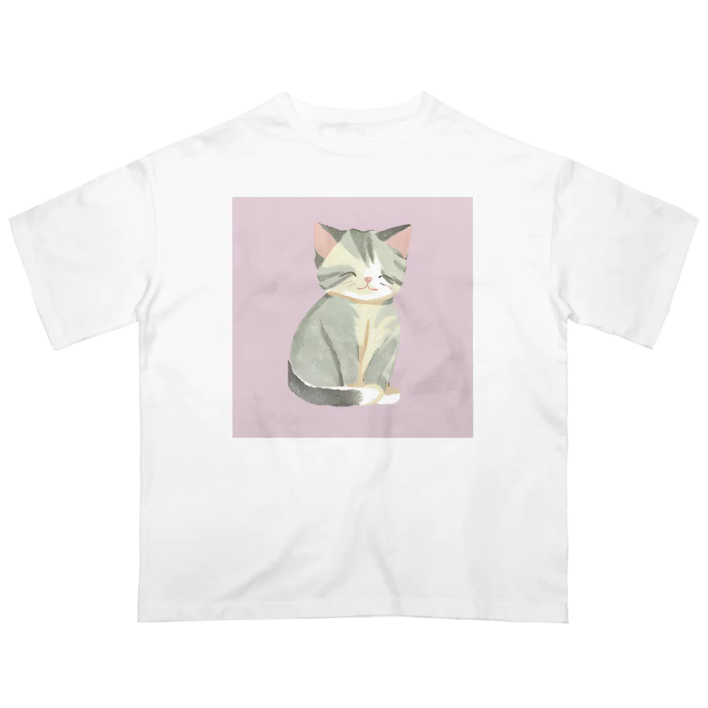 kakuzatoの子猫のこめちゃん オーバーサイズTシャツ