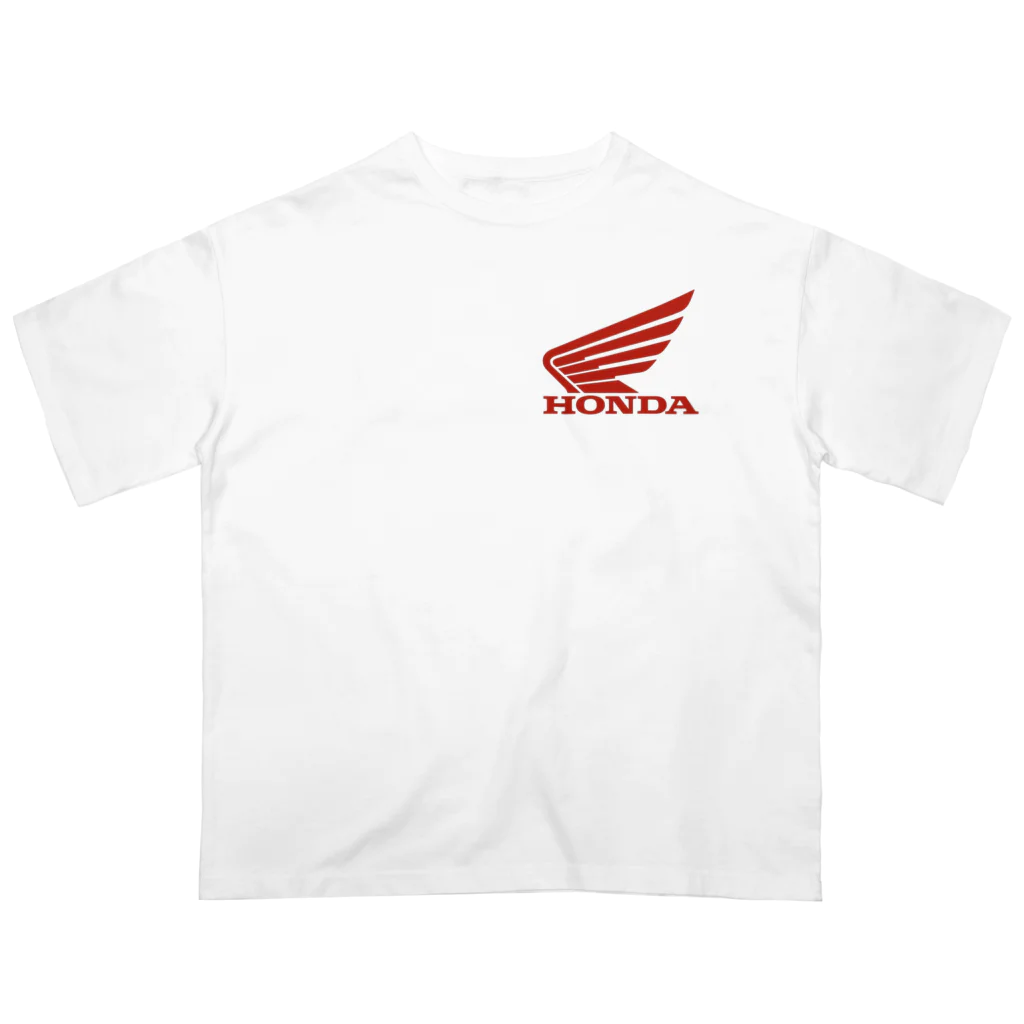 ysp1100のHONDAウィングマークです。 Oversized T-Shirt