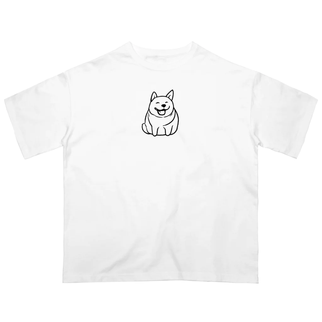 ていく it いーじーのぽちゃしば オーバーサイズTシャツ