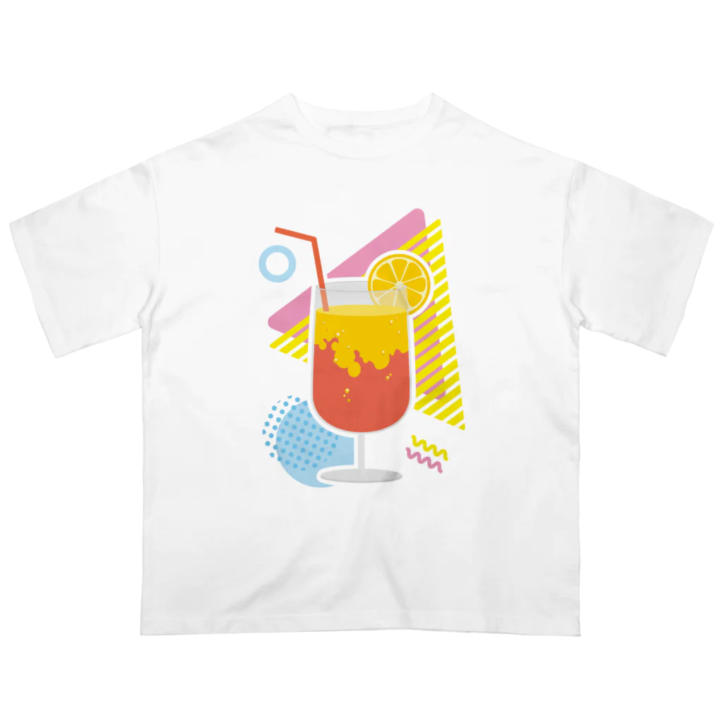 ネコノメのたからものばこのトロピカルカクテル Oversized T-Shirt