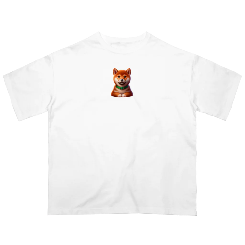 柴楽のフレンドリーな柴犬 Oversized T-Shirt